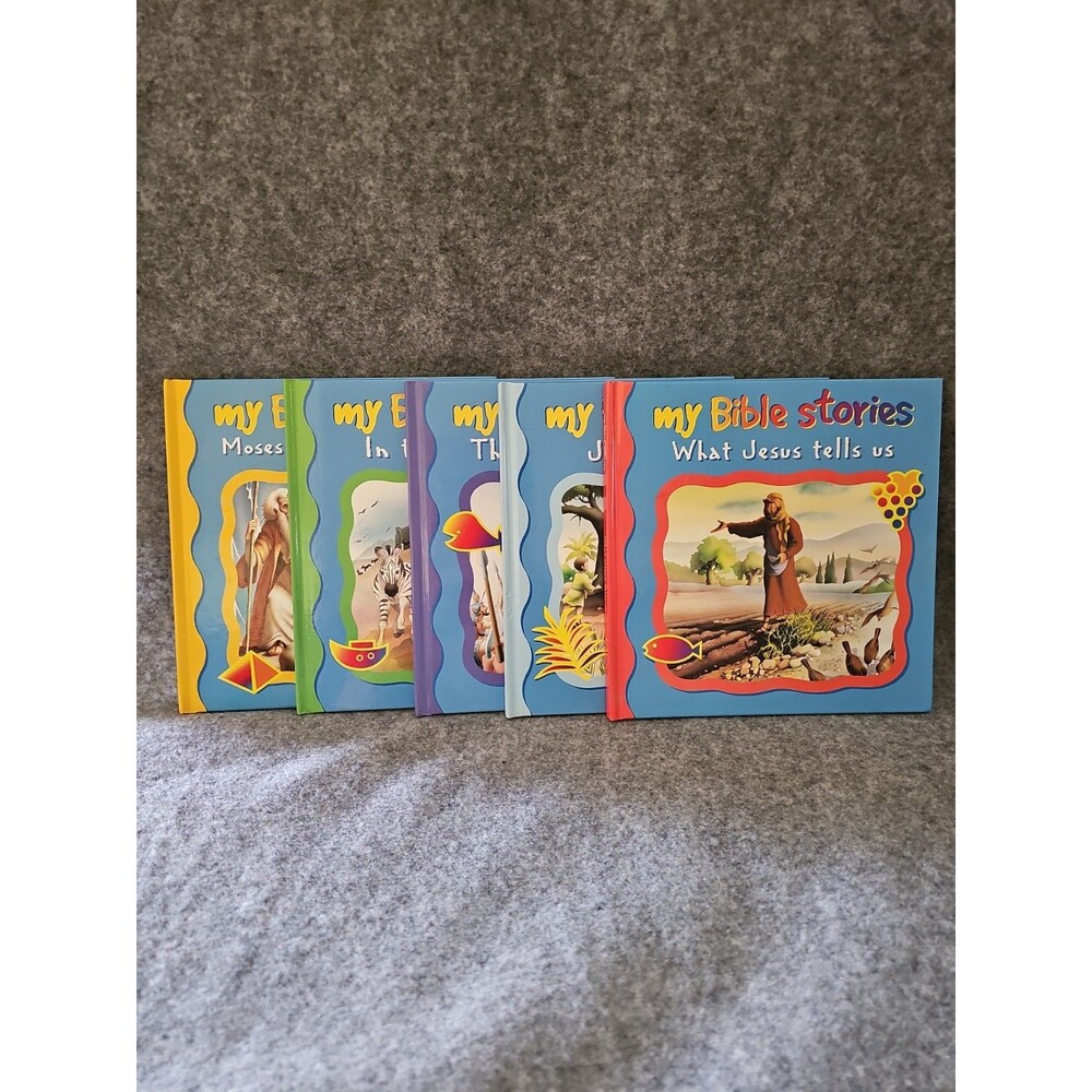 My Bible Stories - 5 Titles. Like New Condition. Religion, Christianity,